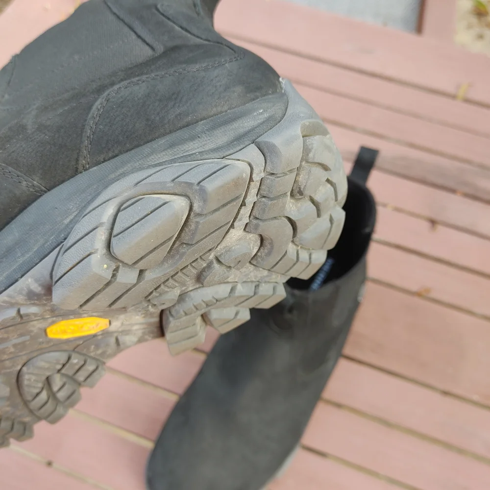 Merrell Men's Black Chukka Hiking Boots